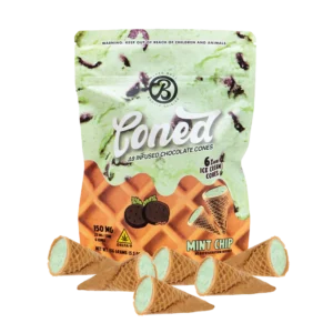 BAKED BAGS CONED - MINT CHIP