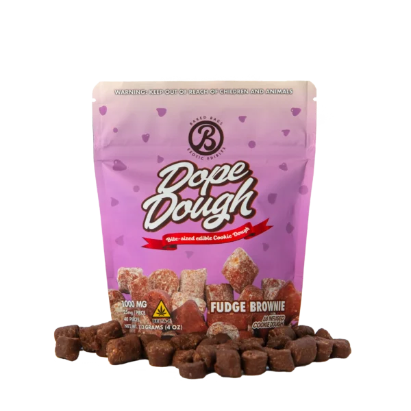 BAKED BAGS DOPE DOUGH - FUDGE BROWNIE