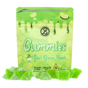 BAKED BAGS GUMMIES - SOUR GREEN APPLE