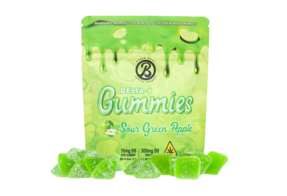 BAKED BAGS GUMMIES - SOUR GREEN APPLE