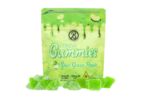 BAKED BAGS GUMMIES - SOUR GREEN APPLE