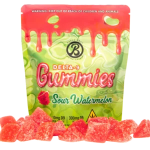 baked bags gummies sour watermelon